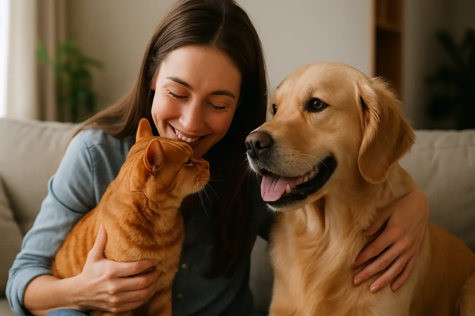 bonding routine with pets